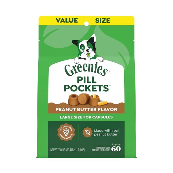 Greenies Pill Pockets for Dogs Large Size, Dog